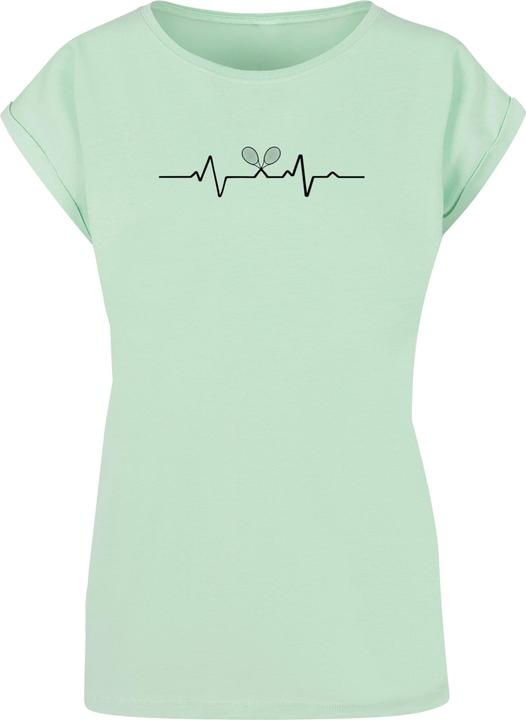 Image du produit Merchcode Tee-shirt Femmes Tennis Beats Extended Shoulder - 116487 (M)