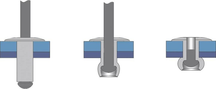Produktbild Bralo Blindniete (Ø x L) 4.8 mm x 10