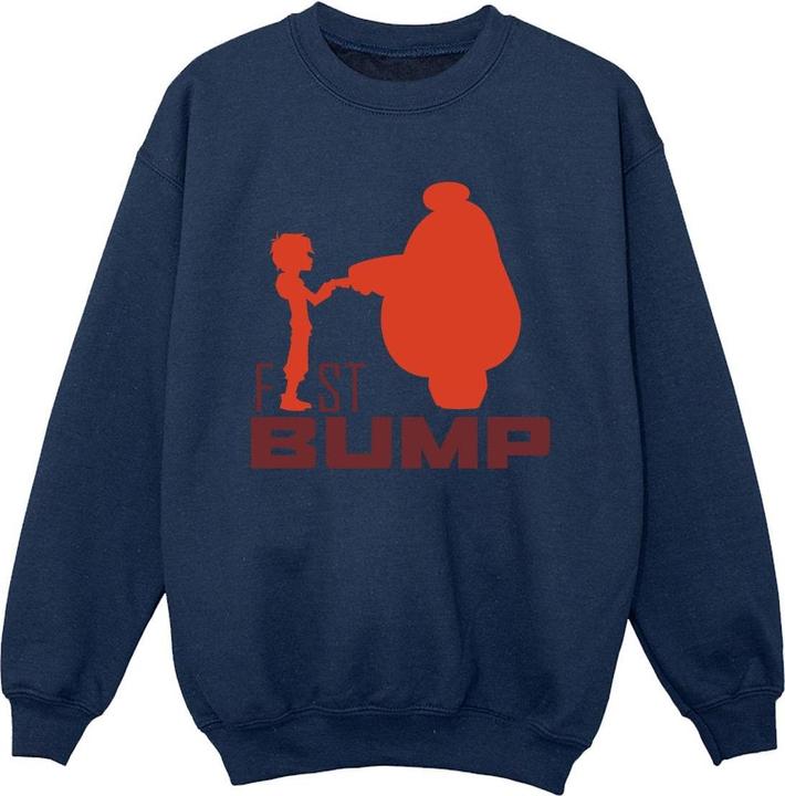 Disney Big Hero 6 Baymax Fist Bump Cutout Sweatshirt Jungen (128)