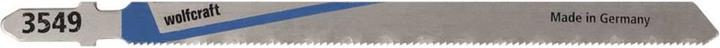 Produktbild wolfcraft 2 Stichsägeblätter HSS L=130mm T-Schaft