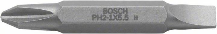 Bosch Professional Zubehör Doppelklingenbit, S 1,0 x 5,5, PH2, 45 mm (Kreuz Phillips PH)