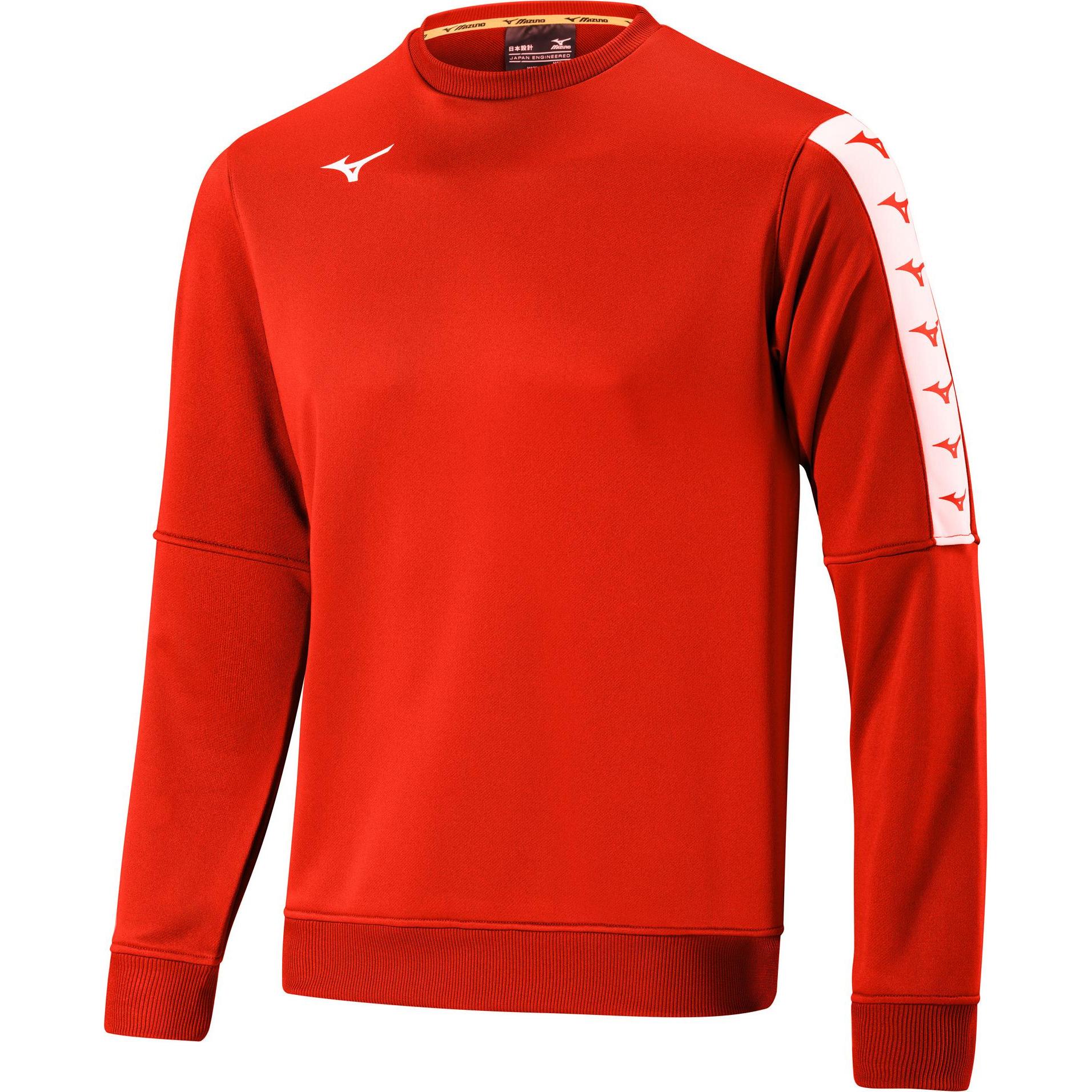 Mizuno, Jungen, Sportshirt, Nara Trn Swt Kids (152), Rot, 152