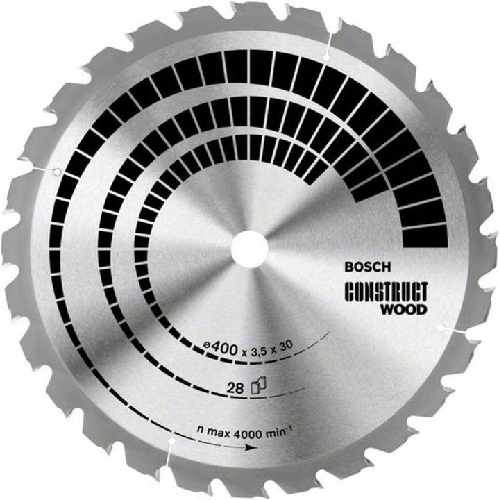 Produktbild Bosch Professional Zubehör PRO Construct Wood Kreissägeblatt, 300 x 3,2 x 30 mm