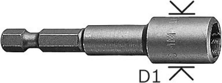 Produktbild Bosch Professional Zubehör Steckschlüssel, 65 x 7 mm, M 4 (7 mm)
