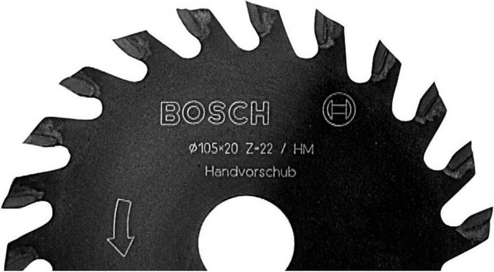 Productafbeelding Bosch Professional Zubehör Zijfrees, 8, 22 mm, 4 mm