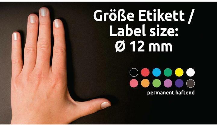 Produktbild Avery Markierungspunkte blau