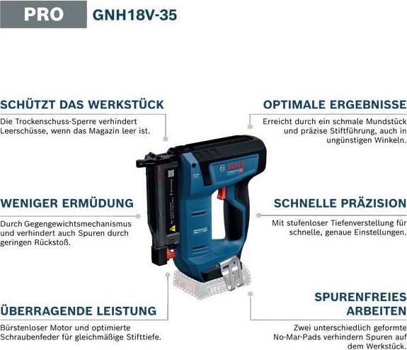 Produktbild Bosch Professional GNH 18V-35 (Nagelpistole)