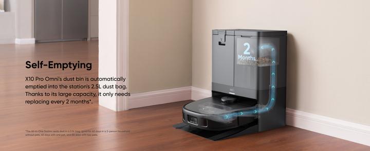 Image du produit eufy X10 Pro Omni UE (Robot d'aspiration et de nettoyage)