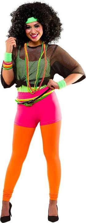 Produktbild Wicked Costumes 80er Neon Hot Pants Shorts in Neon Orange (S)