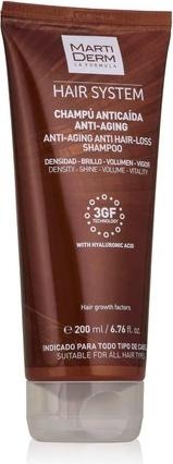 Martiderm Hair System 3gf Champu Anticaida Antiaging 200ml (Liquid shampoo)
