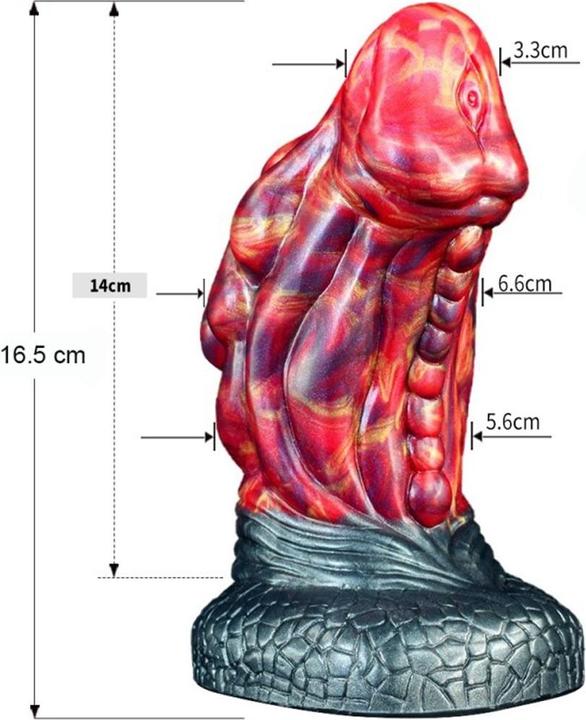Actual product image Monstered Dildo Monster "Dragon Futax