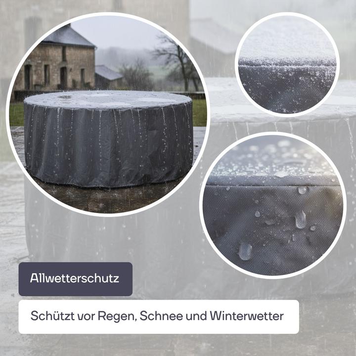 Image du produit Garden Lights Housse d'Extérieur pour Ensemble de Jardin Rond - Ø 260 cm