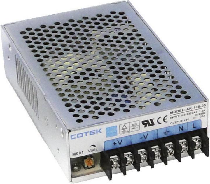 Produktbild Cotek AC/DC-Einbaunetzteil AK 100-05