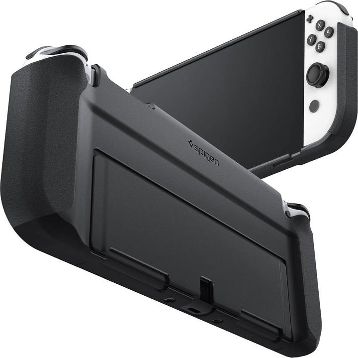 Actual product image Spigen Thin Fit Nintendo Switch OLED Black (Switch OLED)