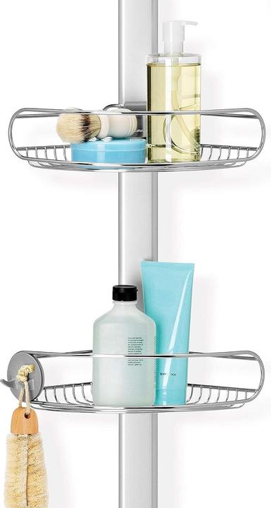 Image du produit Simplehuman Support de produit de douche Spann-Duschcaddy (32 x 22 x 274 cm)