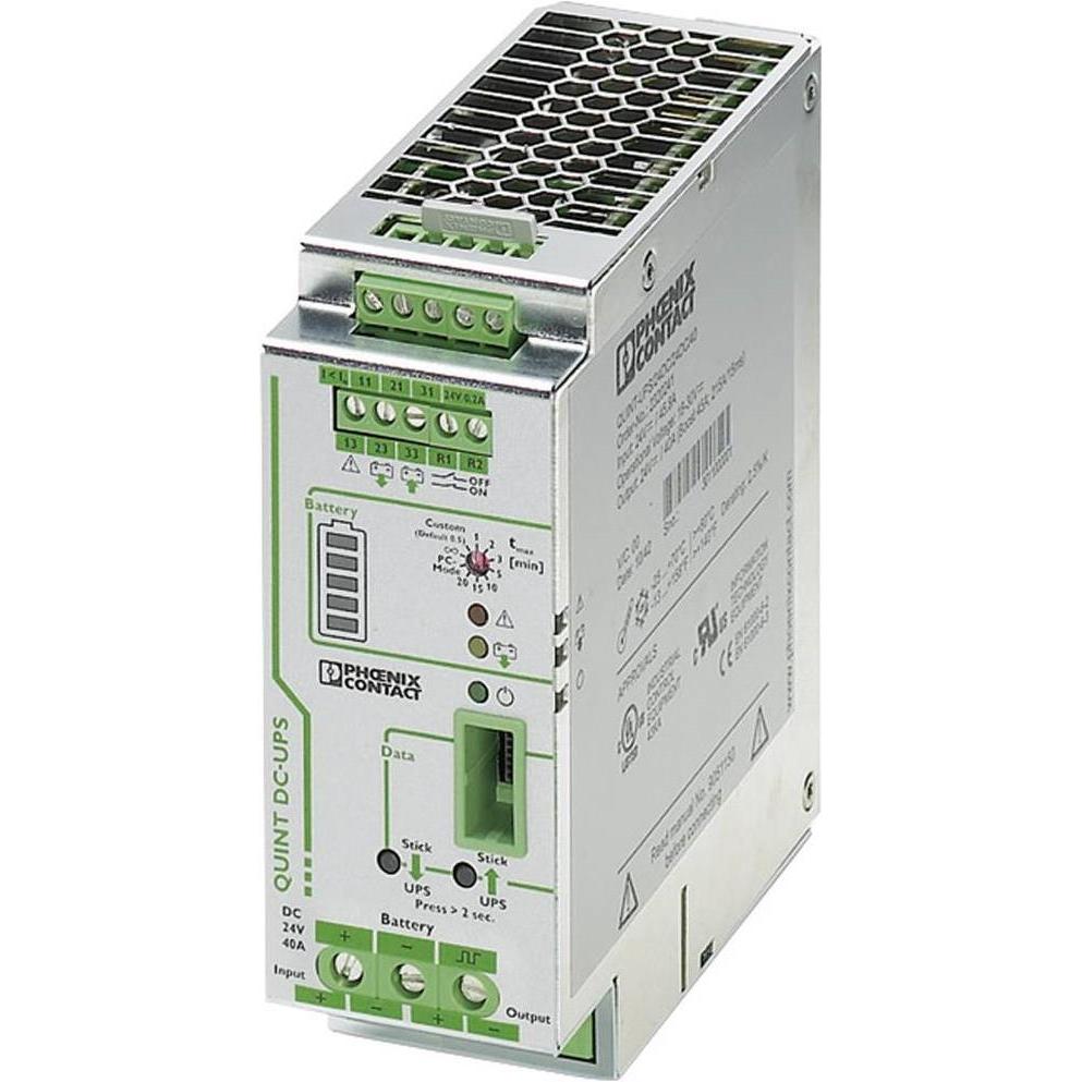 Phoenix Contact Industrielle USV-Anlage (DIN Rail) QUINT (960 VA, 960 W, Online-Doppelwandler USV), USV