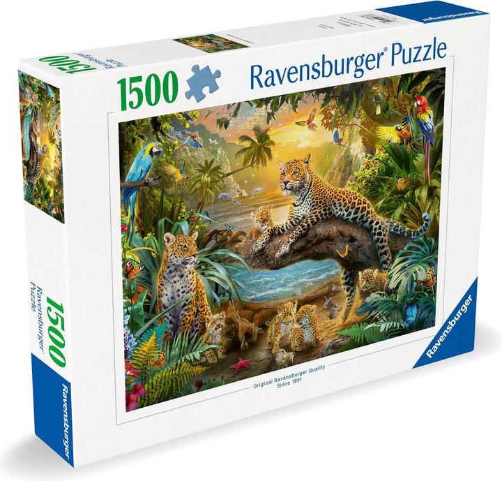 Immagine prodotto Ravensburger Leopardi nella giungla (1500 pezzi)