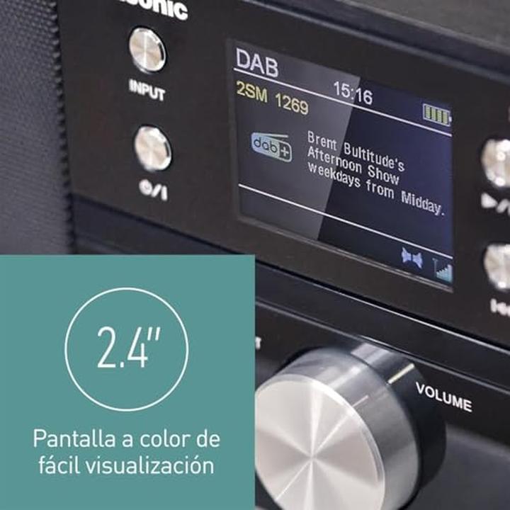 Actual product image Panasonic SC-DM202 (Bluetooth, CD player, 2x 12 W)