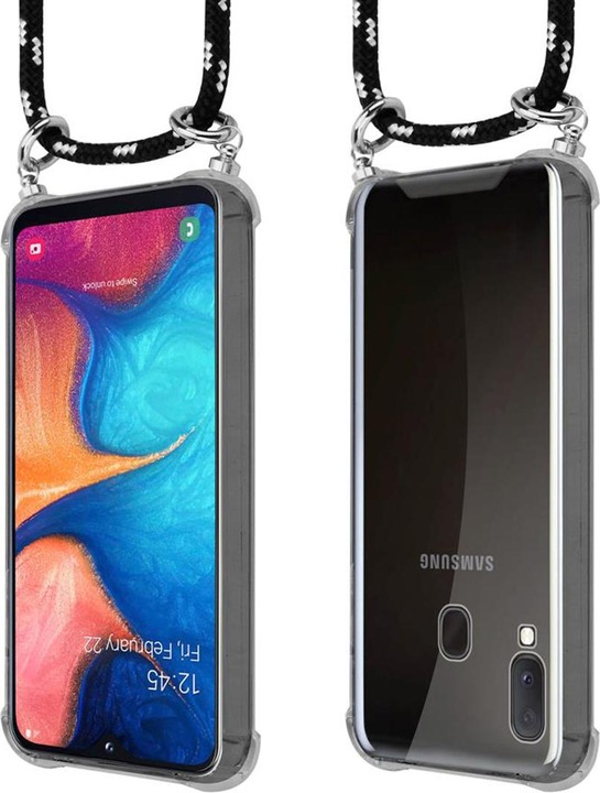 Produktbild Cadorabo TPU Handy Kette SILBER Cover
