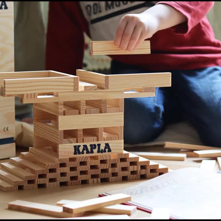 Actual product image Kapla Wooden case of 280 pcs.