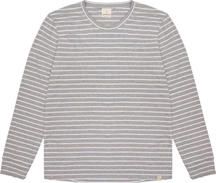 Produktbild greenjama Herren Langarm-Shirt Ringel (L)