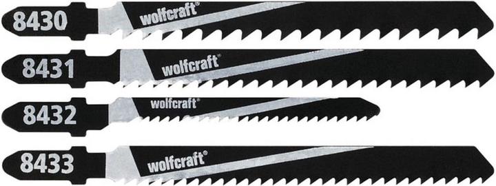 Produktbild wolfcraft 1 Stichsägeblätter-Set 10-tlg. T-Schaft