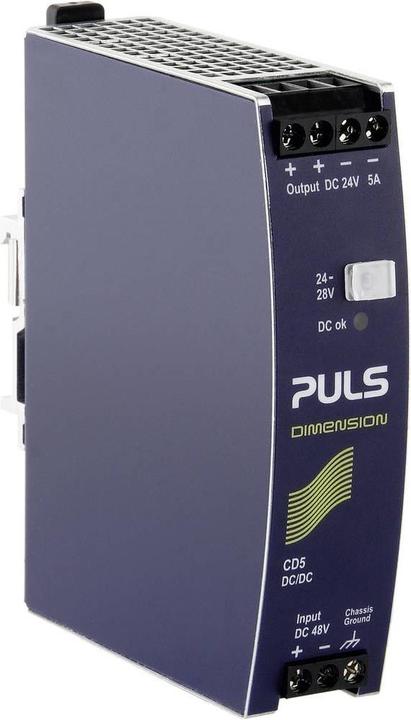 Actual product image PULS DC/DC converter DIMENSION CD5.24