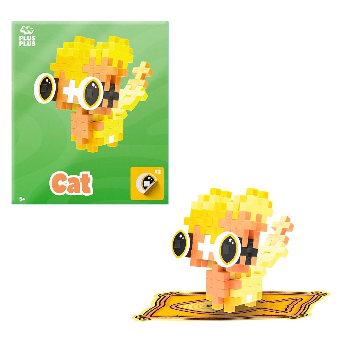 Plus-Plus 39 Kreativ Bausteine Neugierige Katze (MQ3) (4370)