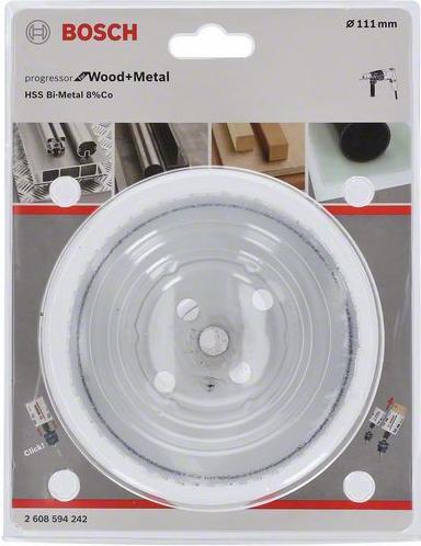 Image du produit Bosch Professional Zubehör Scie cloche Progressor for Wood and Metal, 114 mm (114 millimètres)