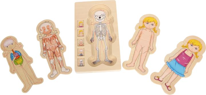 Actual product image small foot Anatomy girls (German)