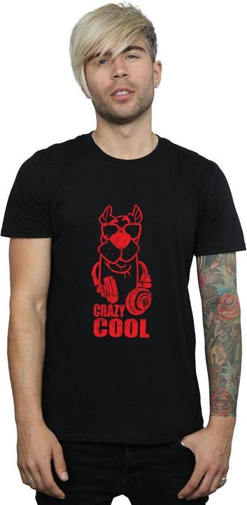 Actual product image Scooby Doo Mens Crazy Cool T-Shirt (L)