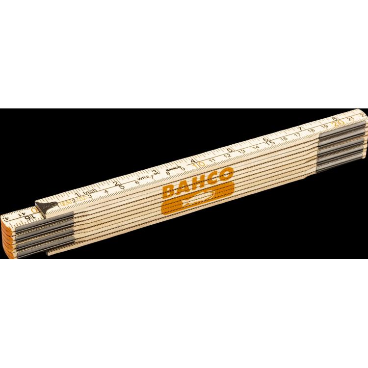 Bahco, Längenmesswerkzeug, Medinis islankstomas metras. (Metrisch, Zoll)