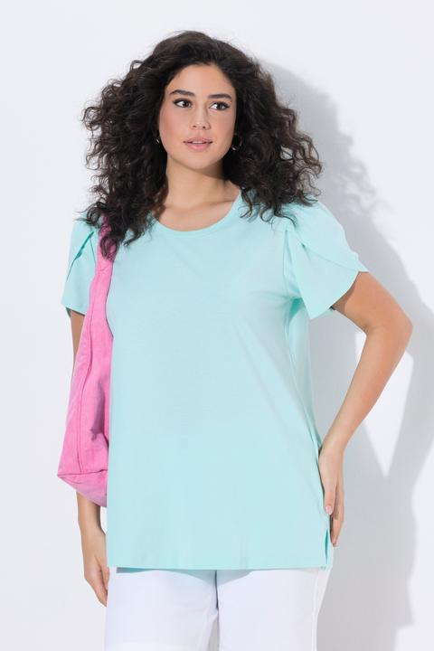 Actual product image Ulla Popken Draped Sleeve Tee (58)