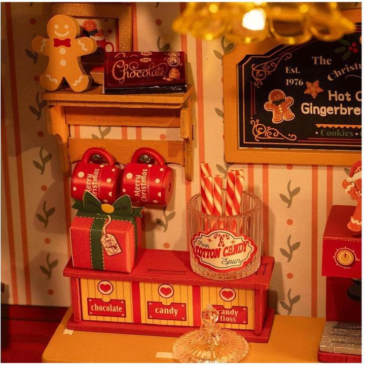 Produktbild Robotime Gingerbread House