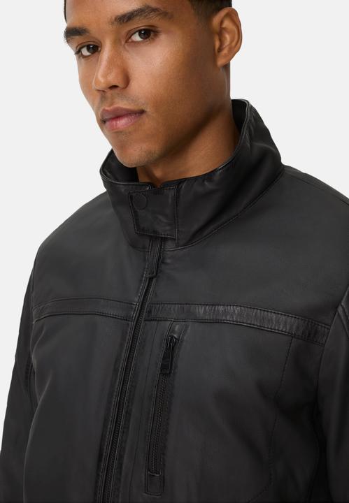 Immagine prodotto Camel Active Lederjacke mit Stehkragen (52)