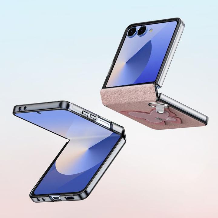 Produktbild Dux Ducis Luvy Series Leder Hardcase Hülle (Samsung Galaxy Z Flip7)