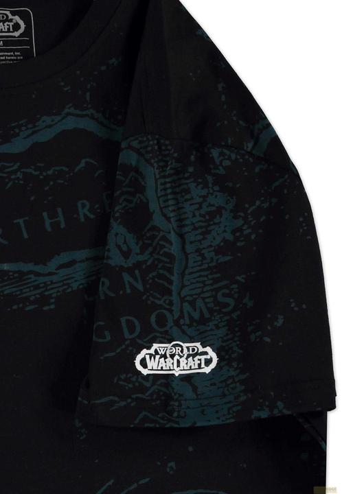 Immagine prodotto Difuzed World of Warcraft - Mappa di Azeroth - Maglietta a maniche corte da uomo - 2XL (XXL)