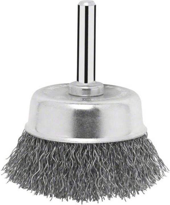 Actual product image Bosch Professional Zubehör PRO Metal clean cup brush, straight shaft, 70 x 0.3 mm (Coarse)