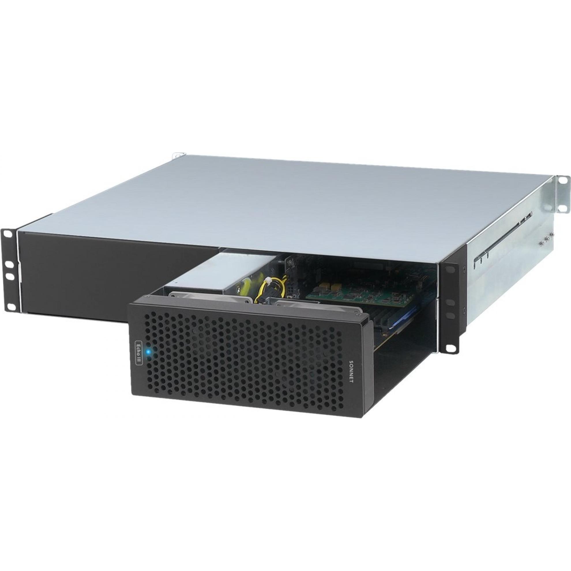 Sonnet Echo III Rackmount - Systembus-Erweiterung, Server Zubehör, Schwarz