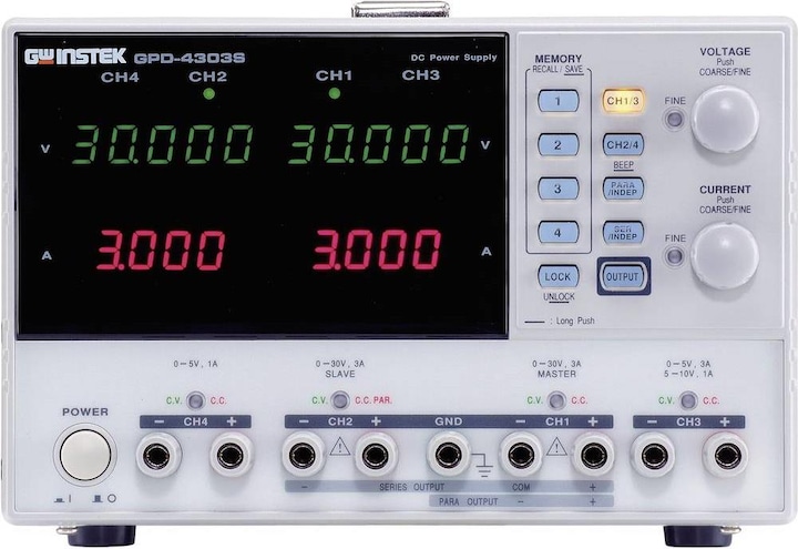 GW Instek Alimentation de laboratoire, réglable GPD-4303S 0