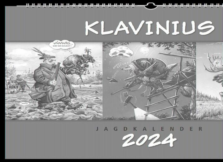 Produktbild Kosmos Haralds Klavinius Jagdkalender 2024 (Deutsch)