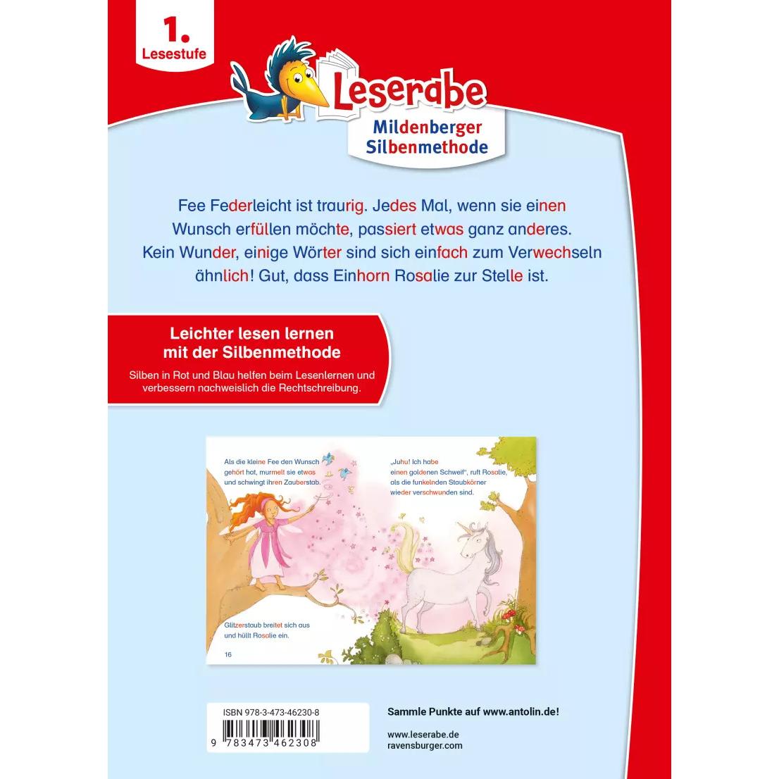 Thumbnail - Fee Federleicht und das Einhorn - Leserabe ab 1. Klasse - Erstlesebuch für Kinder ab 6 Jahren (mit, Kinderbücher von Ann...