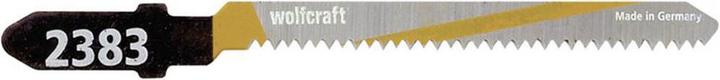 Produktbild wolfcraft 5 Stichsägeblätter HCS L=75mm T-Schaft