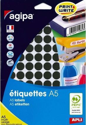 Apli 114317 Black Tablets 15mm Diameter
