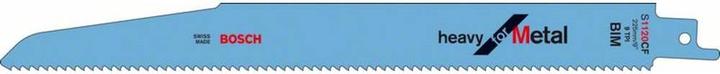 Actual product image Bosch Professional Zubehör Sabre saw blade S 1120 CF Heavy for Metal, pack of 25