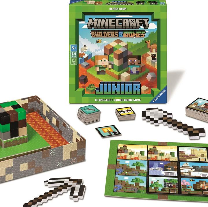 Actual product image Ravensburger RAV Minecraft Builders 24688 (German)