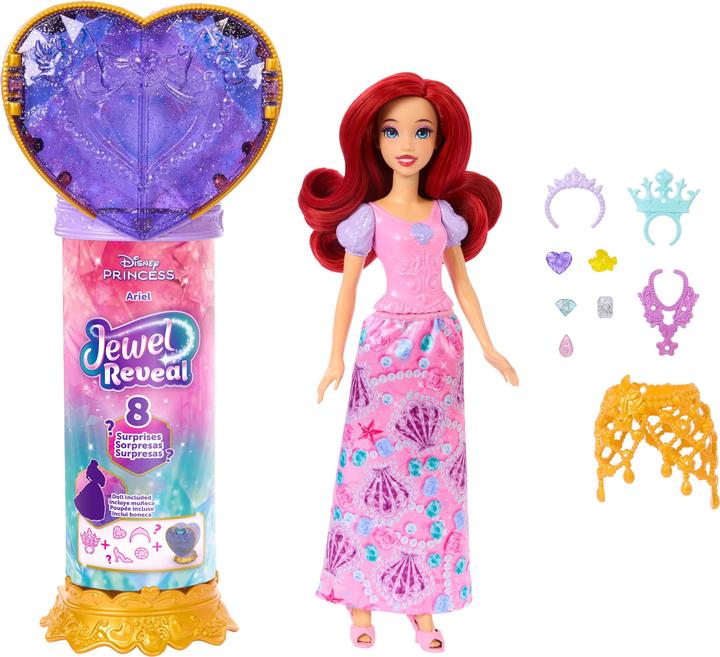 Disney Princess Juwel Reveal Ariel Puppe