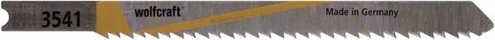 Produktbild wolfcraft 2 Stichsägeblätter HCS L=100mm U-Schaft