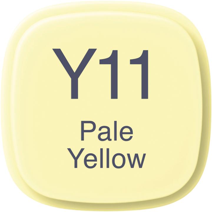 Actual product image Copic Graphic marker Classic type Y - 11 (Y11 - Pale Yellow, 1 x)