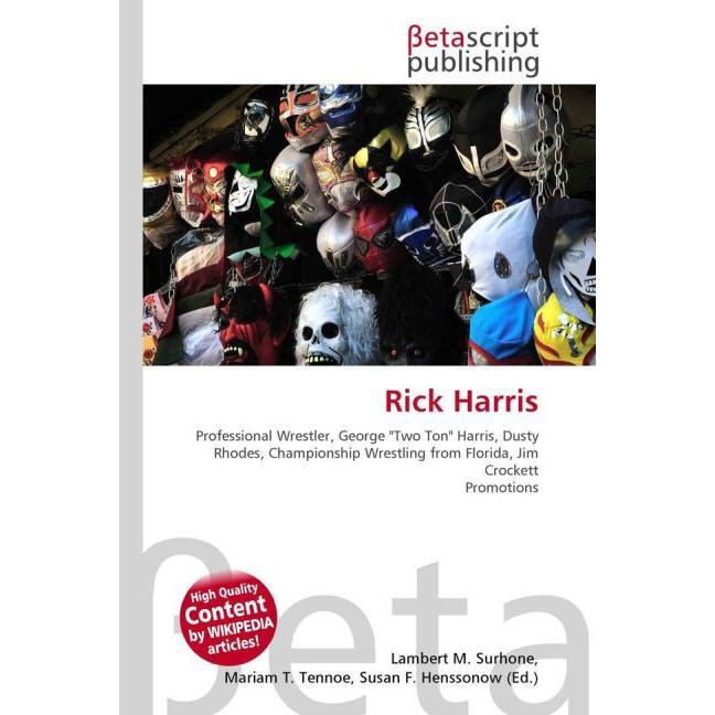 Rick Harris, Ratgeber